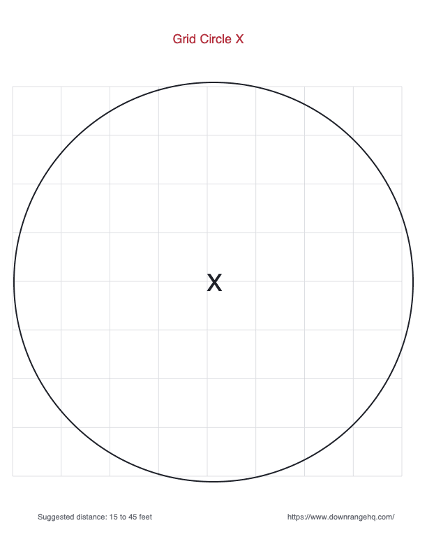 Grid Circle X preview
